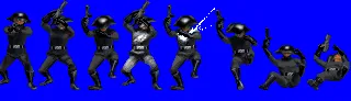 Sprites from Dark Forces via Spriters’ Resource; ripped by “Crazy Ivan.”