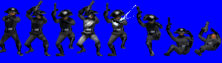 Sprites from Dark Forces via Spriters’ Resource; ripped by “Crazy Ivan.”